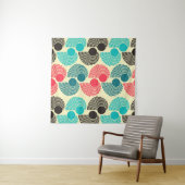 Kleurrijke stippen: abstract naadloos patroon. wandkleed (In Situ (horizontaal))