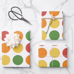 Kleurrijke Stippen Baby Shower Verjaardag Inpakpapier Vel