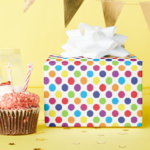 Kleurrijke Stippen Cadeaupapier