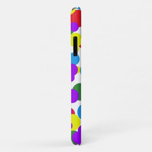 Kleurrijke stippen Case-Mate iPhone case (Achterkant/rechts)