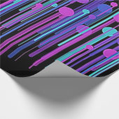 Kleurrijke Stippen en schijven voor het verpakken  Cadeaupapier (Hoek)