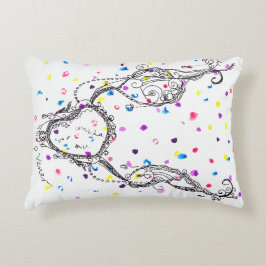 Kleurrijke Stippen Fantasy Ketting Accent Kussen