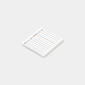 Kleurrijke Stippen Fun & Vibrant Stationery Post-it® Notes (Schuin)