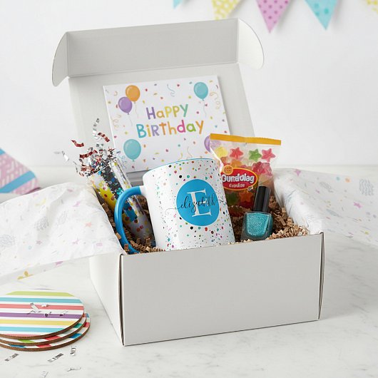 Kleurrijke stippen gepersonaliseerd mug mok