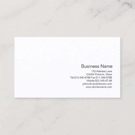 Kleurrijke Stippen Interieur Designer Visitekaartj Visitekaartje (Achterkant)