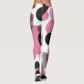 Kleurrijke Stippen Leggings (Achterkant)