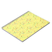 Kleurrijke stippen notitieboek (Linkerzijde)