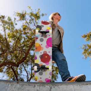 Kleurrijke Stippen Persoonlijk Skateboard