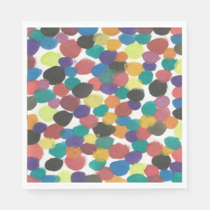 Kleurrijke Stippen Servet