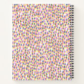 Kleurrijke Stippen voor Abstracte Waterverf - Aang Notitieboek (Achterkant)