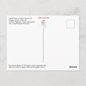 kleurrijke stoelen op route 66 briefkaart (Achterkant)