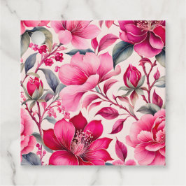 Kleurrijke Stof Art Gift Labels