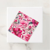 Kleurrijke  Stof Art Gift Labels (In situ)