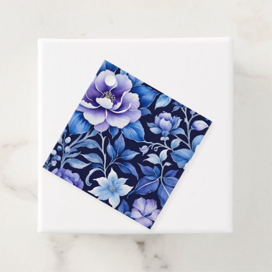 Kleurrijke  Stof Art Gift Labels (In situ)