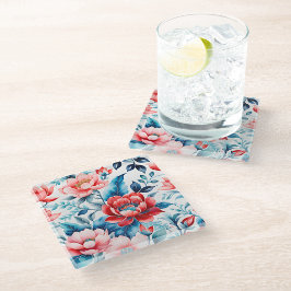 Kleurrijke  Stof Art Glass Onderzetter Glazen Onderzetter