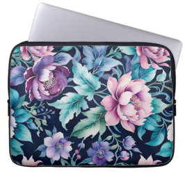 Kleurrijke  Stof Art Laptop Hoesje Laptop Sleeve