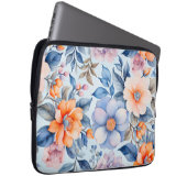 Kleurrijke  Stof Art Laptop Hoesje Laptop Sleeve (Voorkant Rechts)