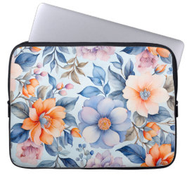 Kleurrijke  Stof Art Laptop Hoesje Laptop Sleeve