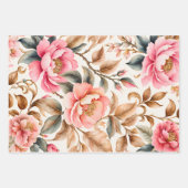 Kleurrijke  Stof Art Wrapping Papiervellen Inpakpapier Vel (Voorkant)