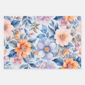 Kleurrijke  Stof Art Wrapping Papiervellen Inpakpapier Vel (Voorkant)