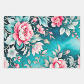 Kleurrijke  Stof Art Wrapping Papiervellen Inpakpapier Vel (Voorkant 2)