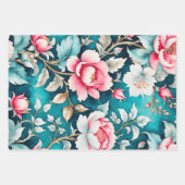 Kleurrijke  Stof Art Wrapping Papiervellen Inpakpapier Vel (Voorkant)