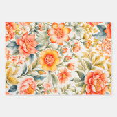 Kleurrijke  Stof Art Wrapping Papiervellen Inpakpapier Vel (Voorkant 3)