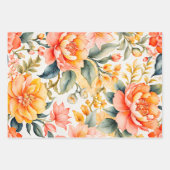 Kleurrijke  Stof Art Wrapping Papiervellen Inpakpapier Vel (Voorkant 2)