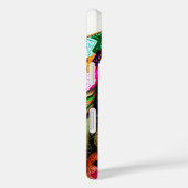 Kleurrijke stof ontwerp iPhone / iPad hoesje (Achterkant / Rechts)