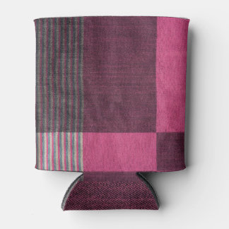 Kleurrijke Stoffenoppervlakte: Hoogste Uitzicht. Blikjeskoeler