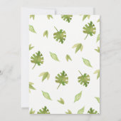 Kleurrijke Stomp Chomp Feest Dinosaur 1e Verjaarda Kaart (Achterkant)