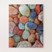 Kleurrijke Stone Puzzle, 56 overmaatse stukken Legpuzzel (Verticaal)