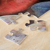 Kleurrijke Stone Puzzle, 56 overmaatse stukken Legpuzzel (Zijkant)