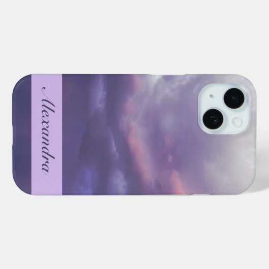 Kleurrijke Stormen wolken Case-Mate iPhone Case (Achterkant (horizontaal))