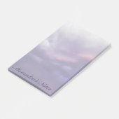 Kleurrijke Stormen wolken Post-it® Notes (Schuin)