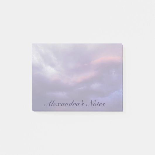 Kleurrijke Stormen wolken Post-it® Notes (Voorkant)