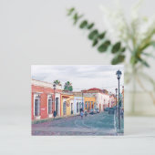 Kleurrijke straat van Oaxaca, Mexico Briefkaart (Staand voorkant)
