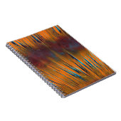 kleurrijke stralen notitieboek (Rechterzijde)