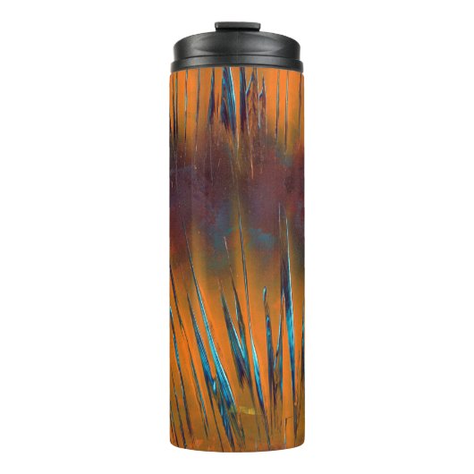  kleurrijke stralen thermosbeker (Voorkant)