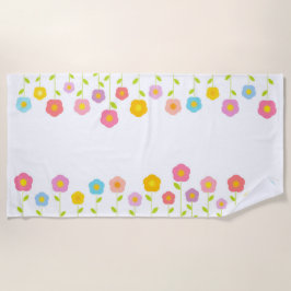 Kleurrijke strandhanddoeken strandlaken