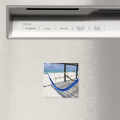 Kleurrijke strandhangmatten Cozumel Mexico Magnet (Insitu (Vaatwasser))