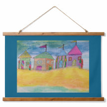Kleurrijke strandhuisjes