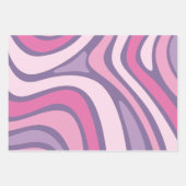 Kleurrijke Streep Abstract Patroon Inpakpapier Vel (Voorkant 3)