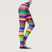 Kleurrijke Streep Leggings (Rechts)