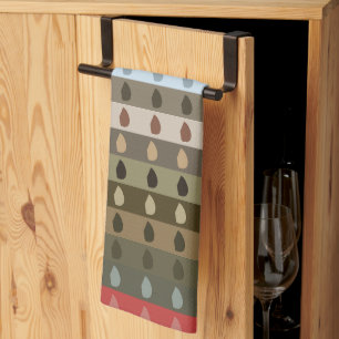 Kleurrijke Streep Tribal Theedoek