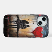 Kleurrijke Street Art - Graffiti telefoonhoesje iPhone 15 Case (Achterkant horizontaal)