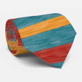 Kleurrijke strepen B Stropdas