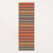 Kleurrijke strepen B Yogamat (Achterkant)