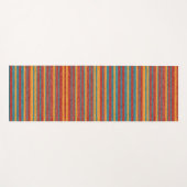 Kleurrijke strepen B Yogamat (Voorkant (horizontaal))