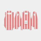 Kleurrijke Strepen Bedrijf Zakelijke Promotie Gesc Bedankdoosjes (Uitgevouwen)